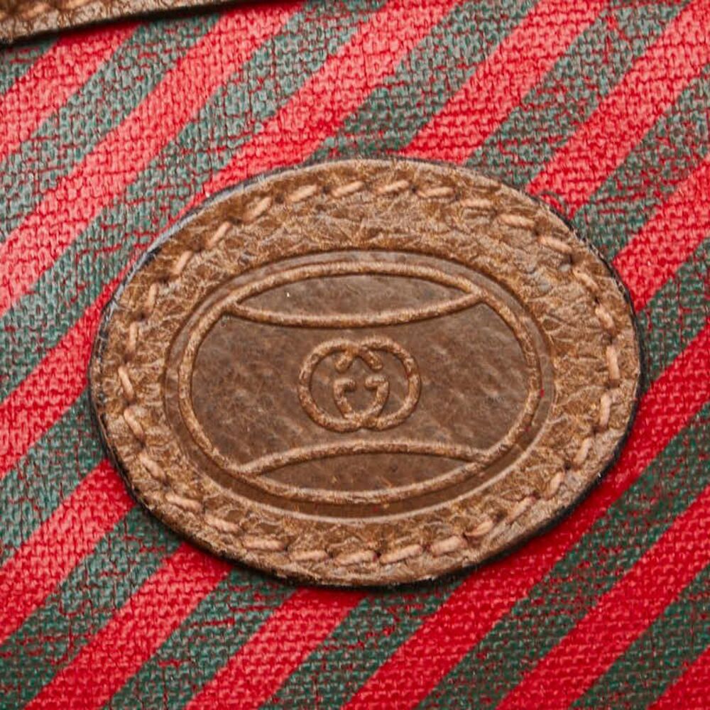 Gucci Old Gucci PVC Leather Pouch - Picture 9 of 10